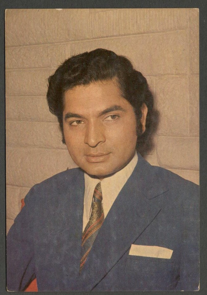 AOP India Bollywood vintage postcard ASRANI ELAR 94