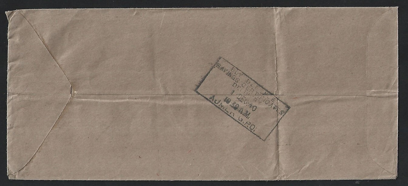 India 'Raj Indian Soldiers' Board' KGV OHMS cover