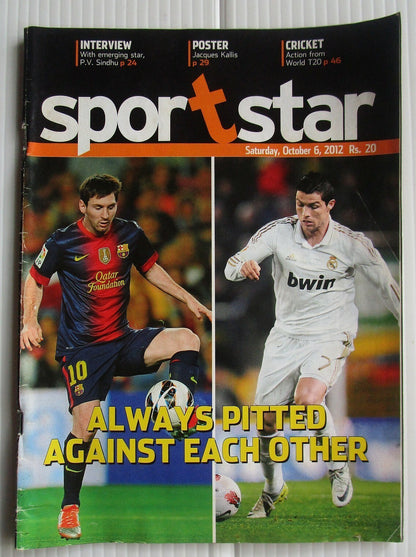 India Sports Star 2012-2013 with much Cricket coverage (5 issues)