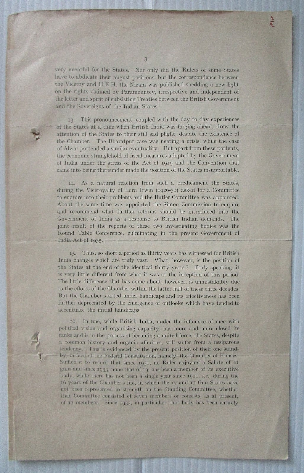 India Retrospect & Prospect a 1938 commentary on past & the future of the Nation