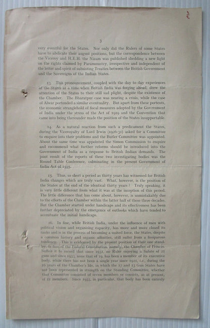 India Retrospect & Prospect a 1938 commentary on past & the future of the Nation