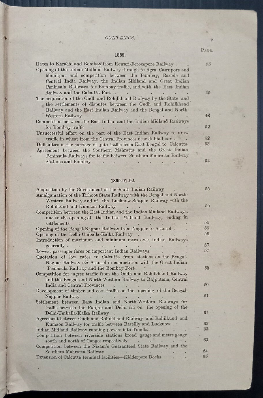 AOP A Monograph on India Railway Rates by Ghose 1918 HC 595pgs
