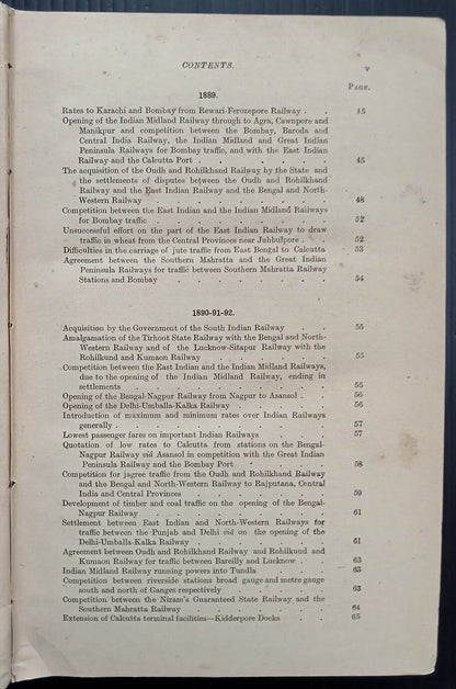 AOP A Monograph on India Railway Rates by Ghose 1918 HC 595pgs