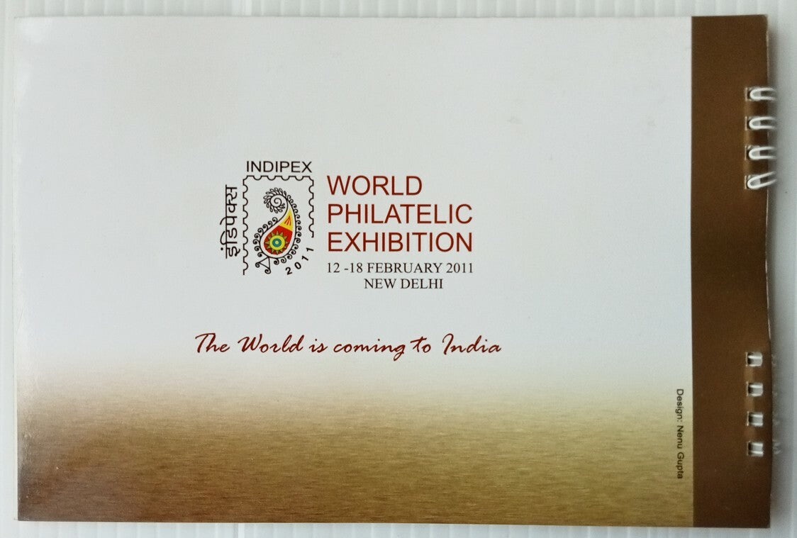 AOP Stamps of India - GANDHI - book about the stamps - no stamps in the book