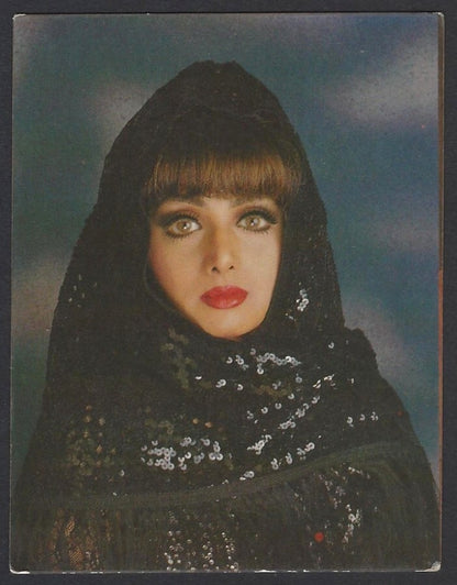 AOP2 India Bollywood 1996-97 pocket calendar SRIDEVI