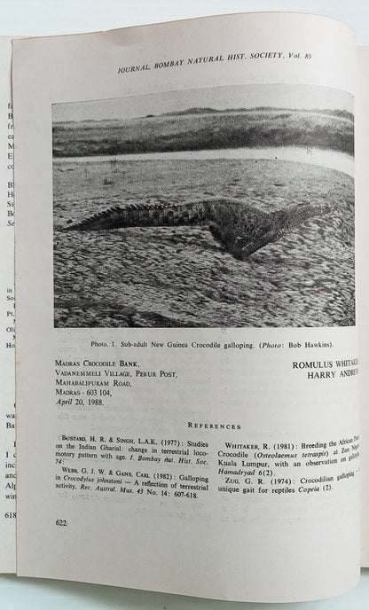 AOP India JOURNAL of the Bombay Natural History Society 1988