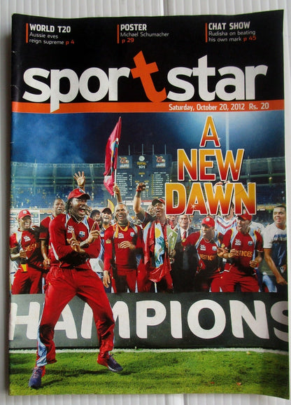 India Sports Star 2012-2013 with much Cricket coverage (5 issues)