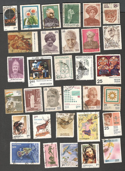 AOP India collection of large 1000+ different commemorative stamps