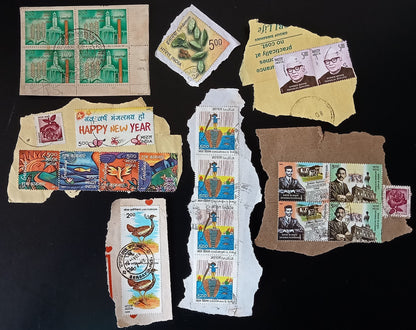India unpicked on paper commemorative mix (200)