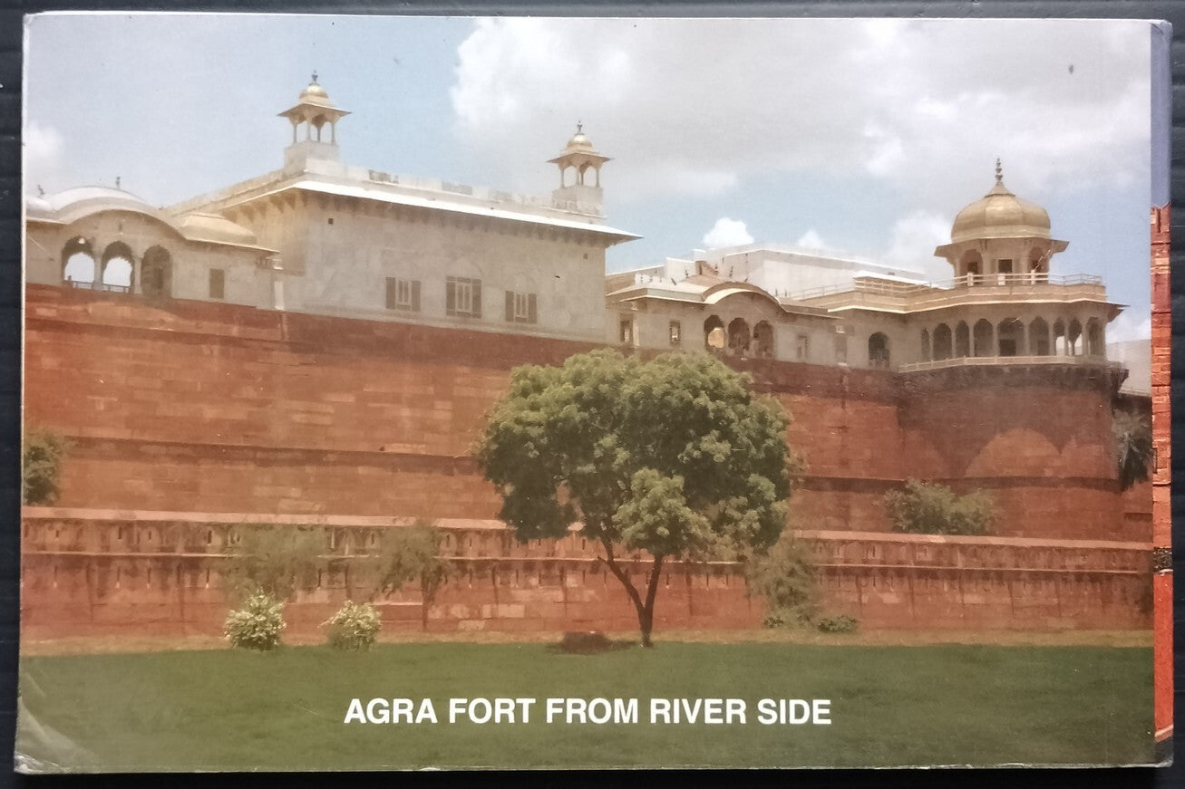 AOP India vintage booklet of 10 postcards - Agra Fort