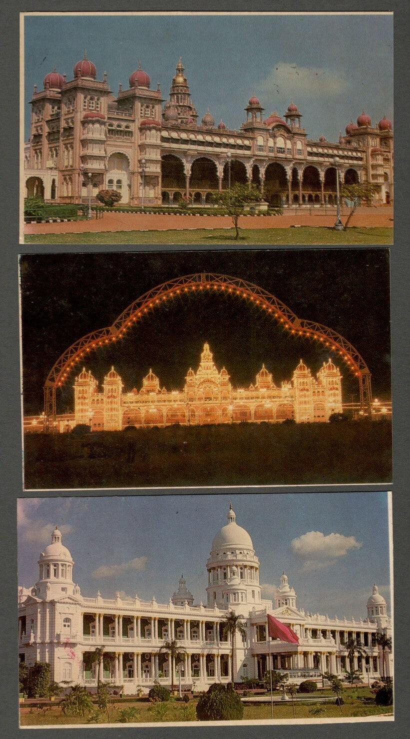 AOP India vintage postcards Mysore (9)