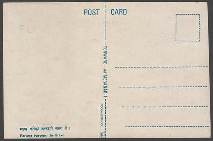 India Flowers vintage postcards (9)