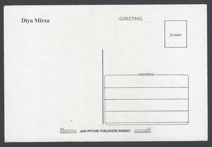 AOP India vintage Bollywood postcard  DIYA MIRZA