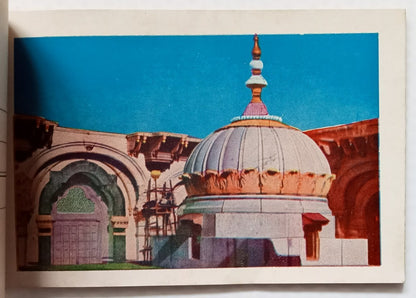 AOP India AGRA vintage booklet of 12 postcards