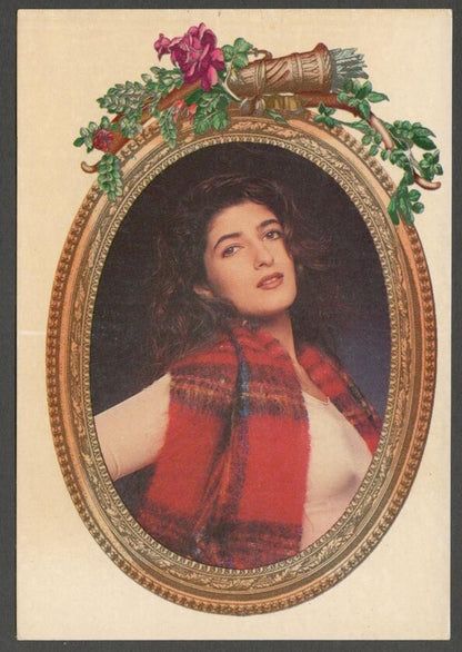 AOP India Bollywood vintage postcard TWINKLE KHANNA
