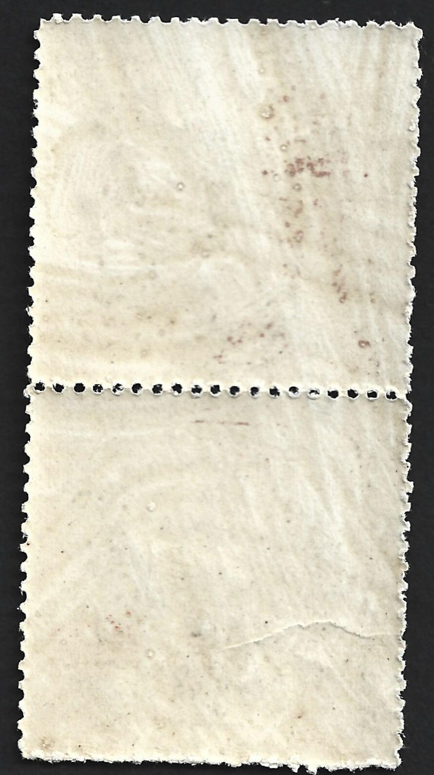 India Wadhwan State 1888-94 1/2p black medium wove paper MNH pair. SG 5 £26