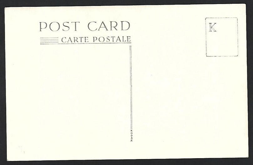 India MATHERAN vintage real photo postcard Louisa Point