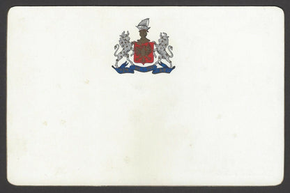 India Bhavnagar State The Haran Shala 1940's View Card with state crest