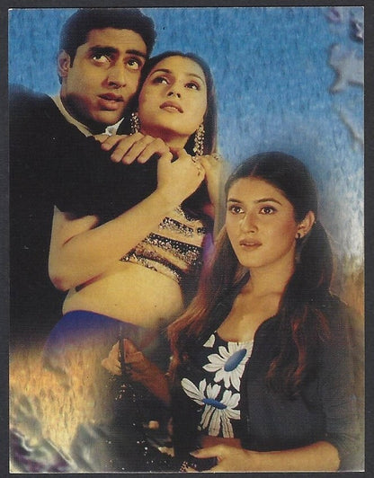 AOP2 India Bollywood 2001 Pocket Calendar - KEERTHI REDDY & ABHISHEK