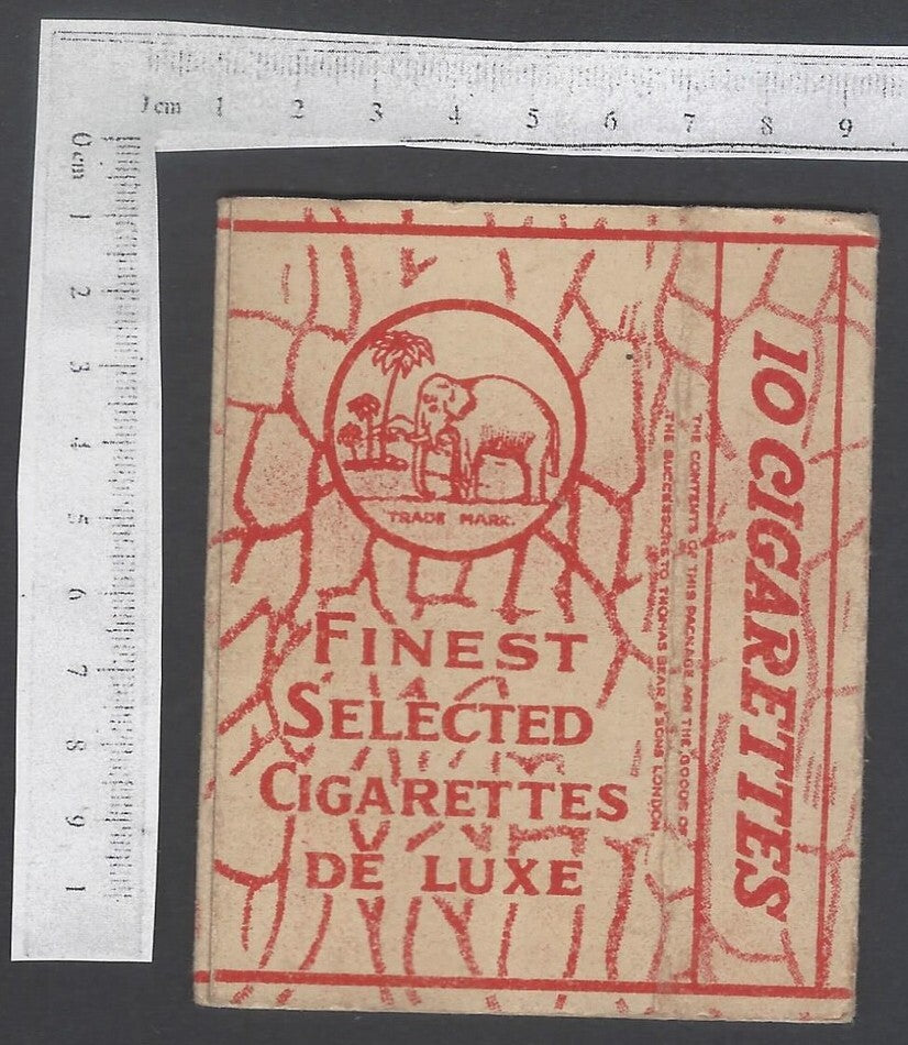 AOP India vintage empty cigarette packet BEARS' SPECIALS