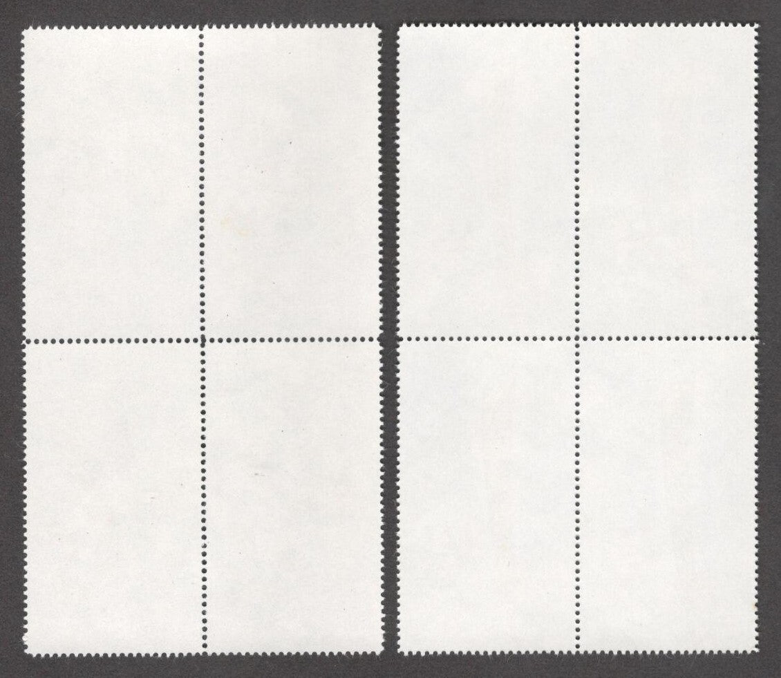India 2010 Commonwealth Games set of 2 MNH blocks of 4