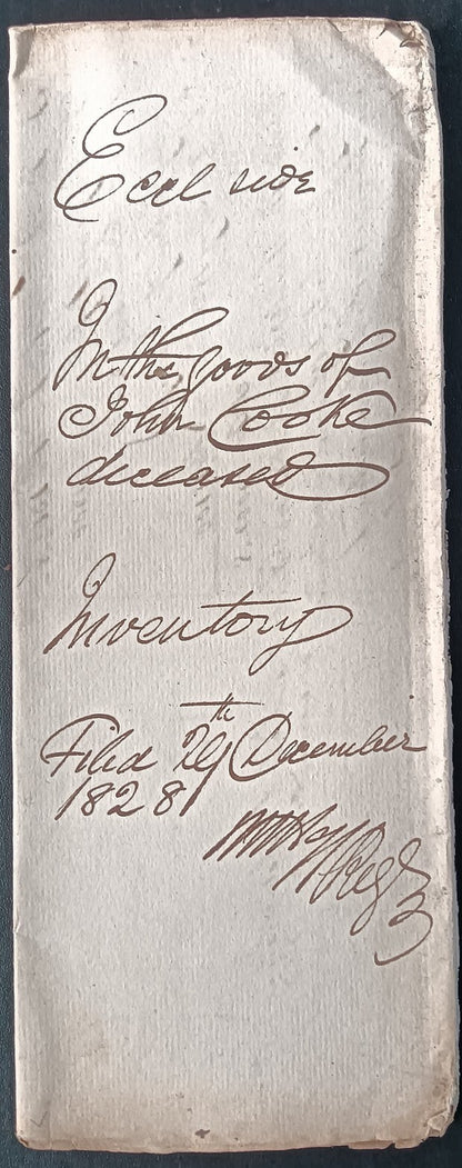 India King George IV 1828 Fort William, Calcutta 3 page document