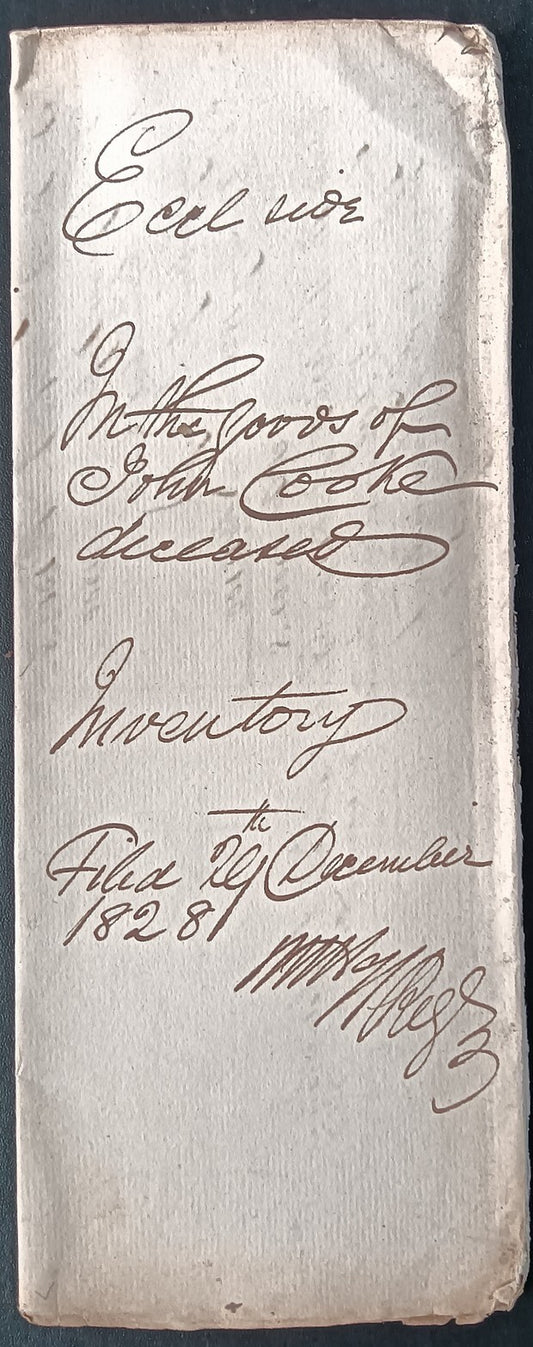 India King George IV 1828 Fort William, Calcutta 3 page document