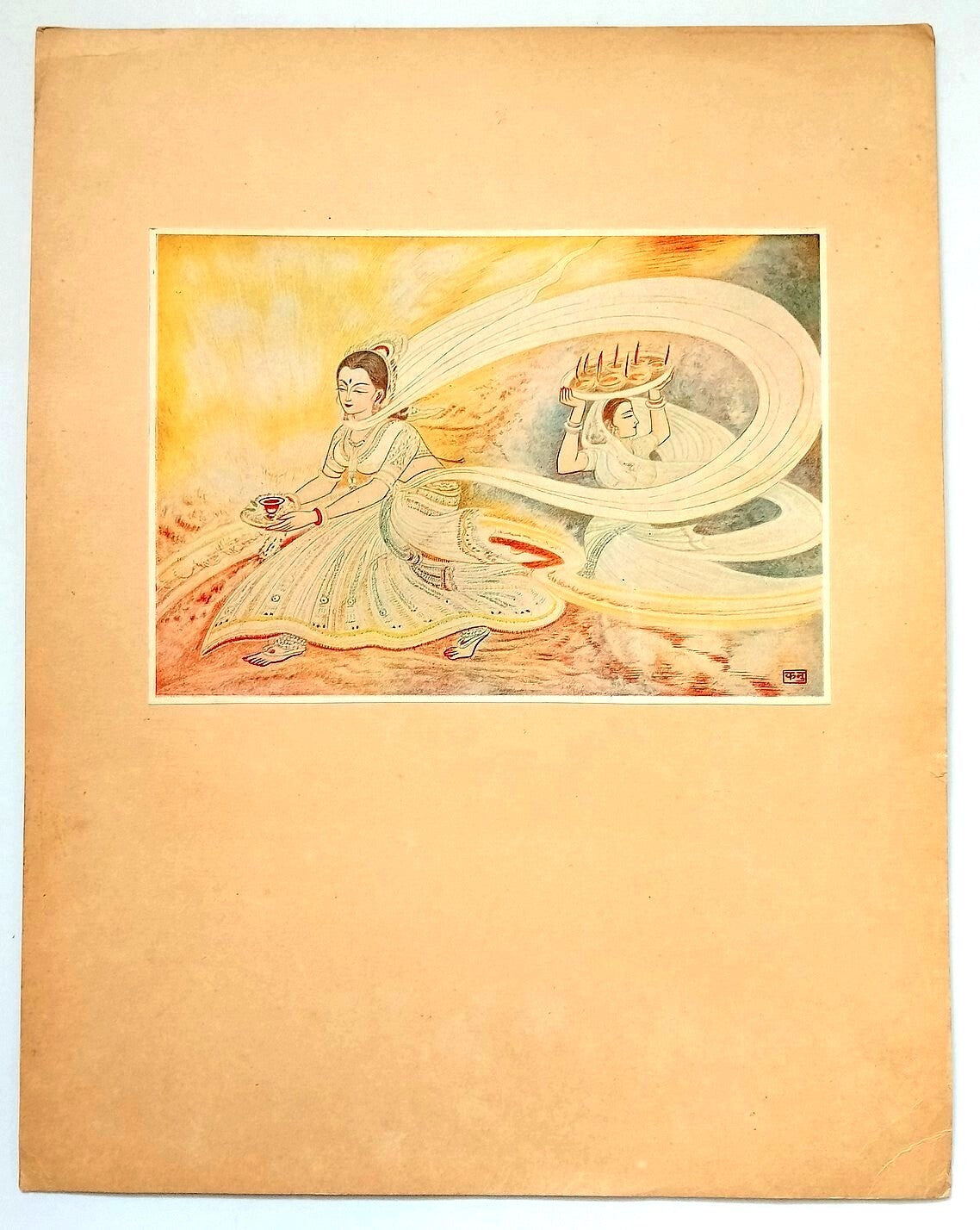 AOP KANU DESAI vintage print India