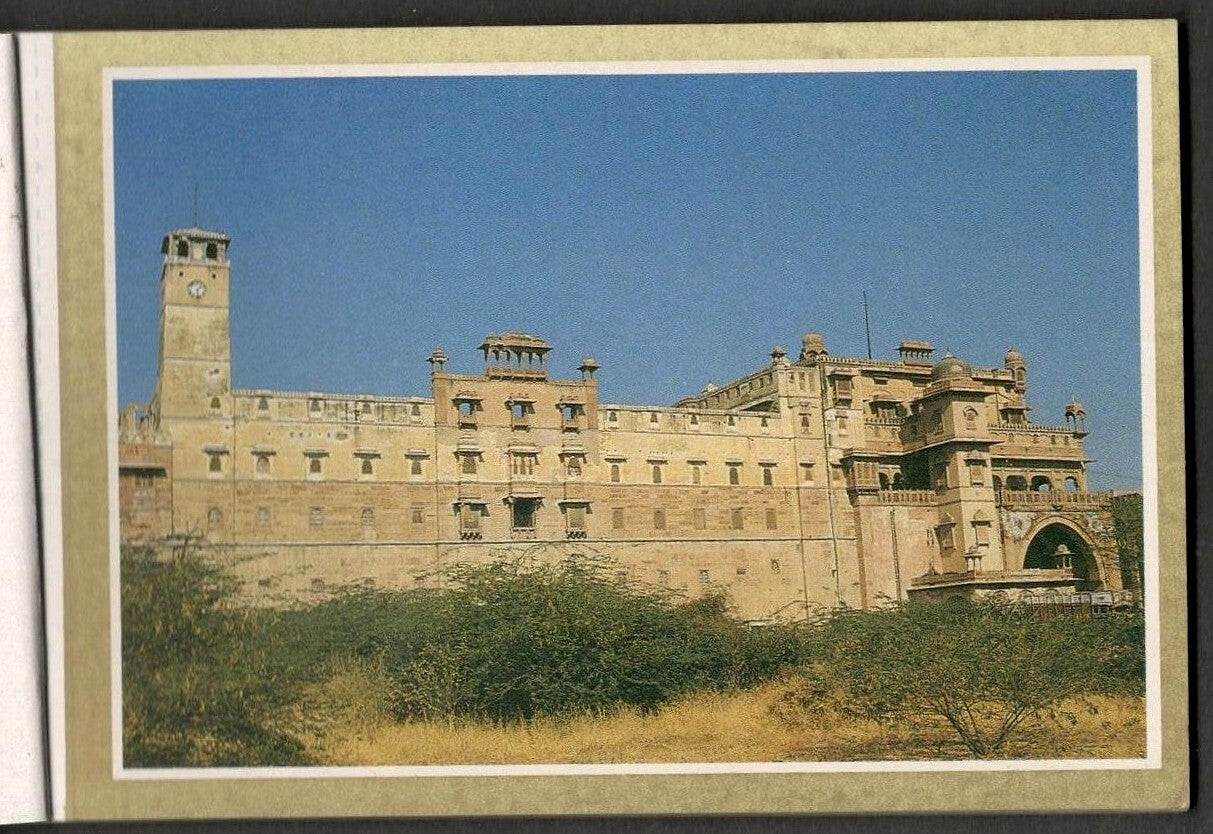 India - Bikaner vintage booklet of 10 postcards