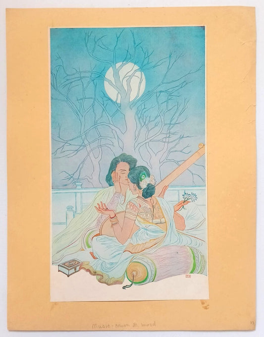 AOP KANU DESAI vintage print India - MOON & WOOD