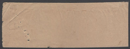 AOP India Jaipur State 1905 Chariot 1/2a blue on cover