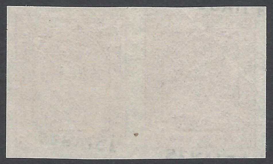 India Bhopal 1908-11 4a IMPERF PAIR WITH OVERPRINT MISPLACED MNH. SG O308c £90