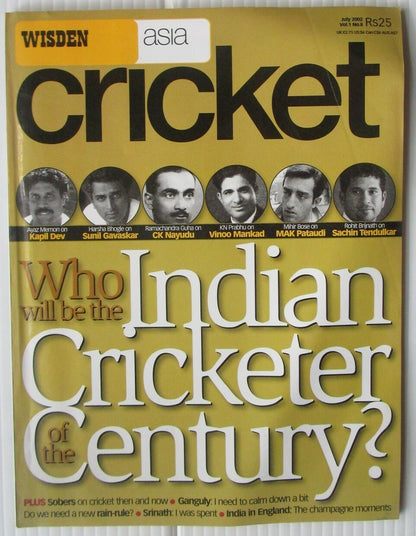 India Sports Star 2002-04-05-06 with much Cricket coverage (5 issues)