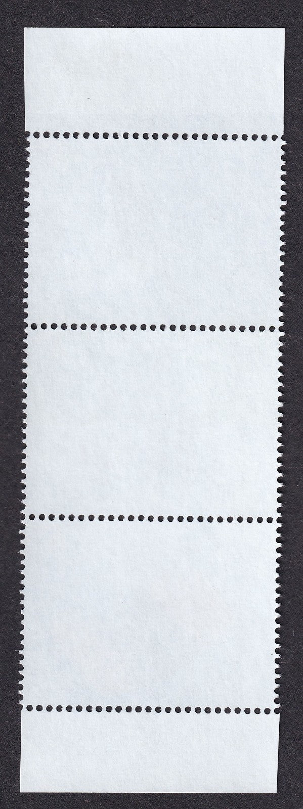 India 2007 Military Games MISPERF ERROR strip of 3 MNH
