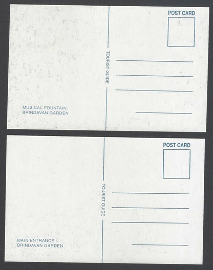 AOP India ENCHANTING VIEWS OF BRINDAVAN packet of 10 picture postcards