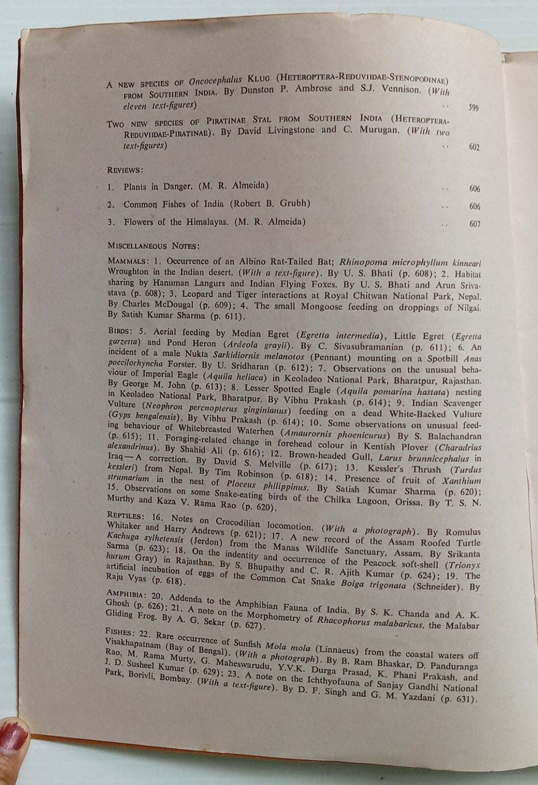 AOP India JOURNAL of the Bombay Natural History Society 1988