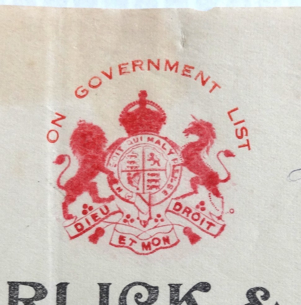 India 1923 illustrated letterhead GARLICK & CO Mechanical Engineers