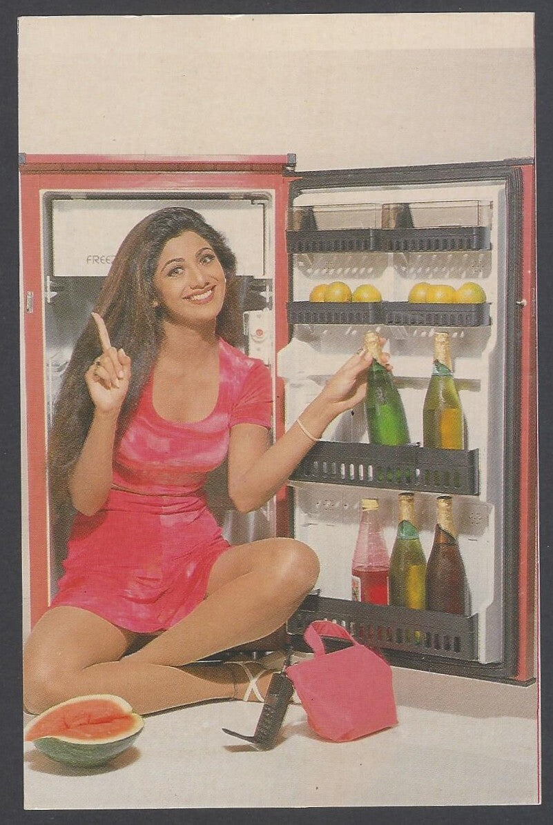 AOP India vintage Bollywood postcard SHILPA SHETTY