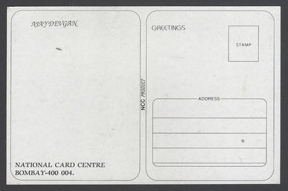 AOP India Bollywood vintage postcard AJAY DEVGAN