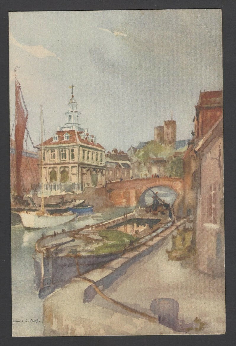 B.I. British India Line Small Harbours of Great Britain menu cards (3)