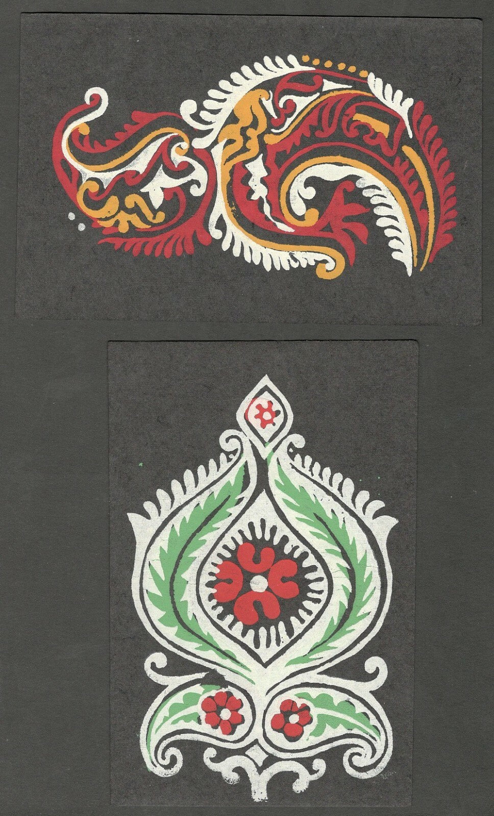 AOP India vintage postcards ORNAMENTAL DESIGN (10)