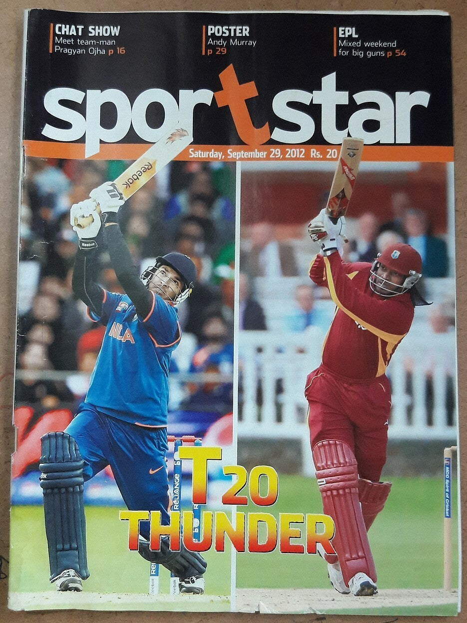 India Sports Star 2012-2014 with much Cricket coverage (5 issues)