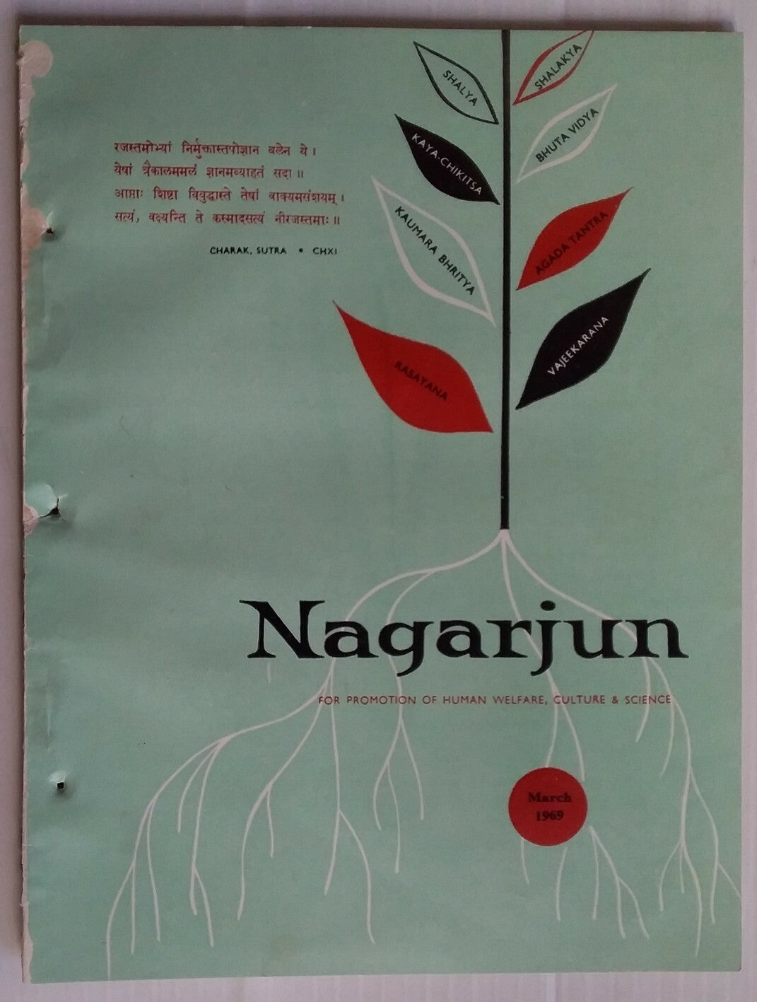 Nagarjun – An English monthly of Indian Ayurvedic Medicine 1959 (7 issues)