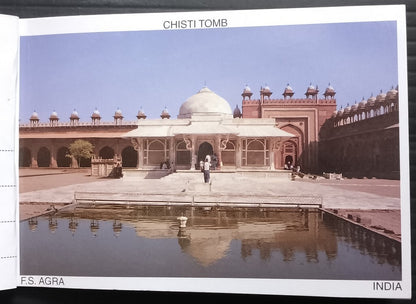 AOP India vintage booklet of 10 postcards - Fatehpur Sikhri
