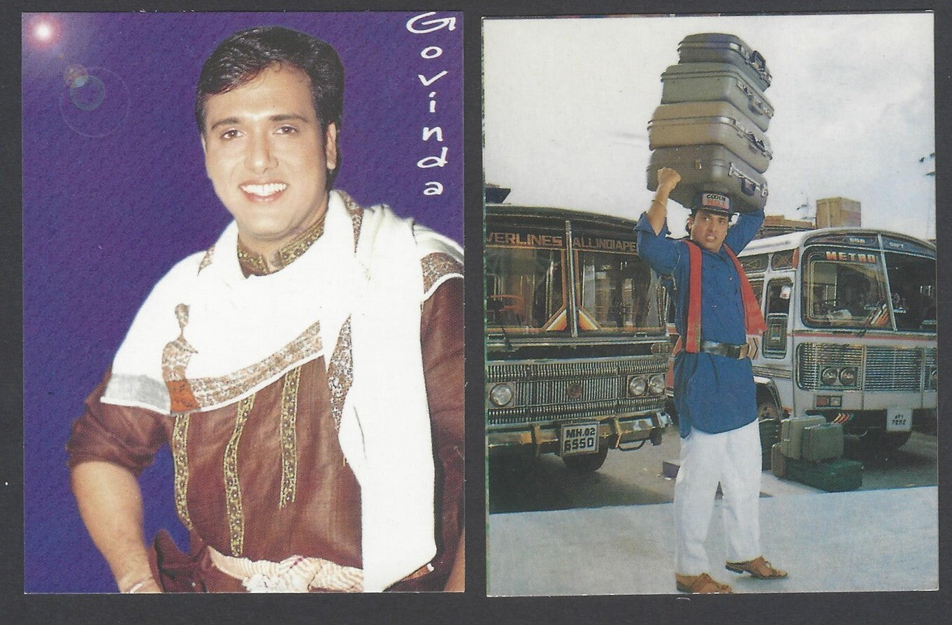 AOP India Bollywood 1996 -2004  Pocket Calender - GOVINDA (7)