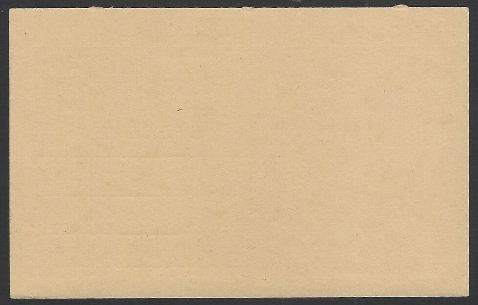 India 10p postal card overprinted SPECIMEN