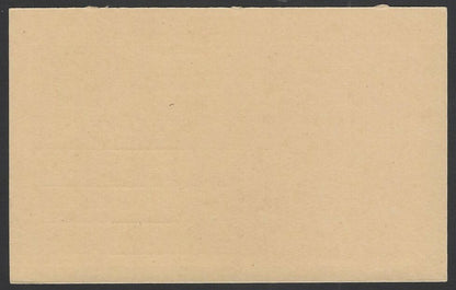 India 10p postal card overprinted SPECIMEN
