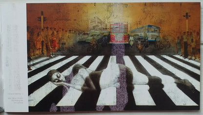 India Contemporary Art RAMESH THORAT 2006 Exhibition souvenir 4 pages