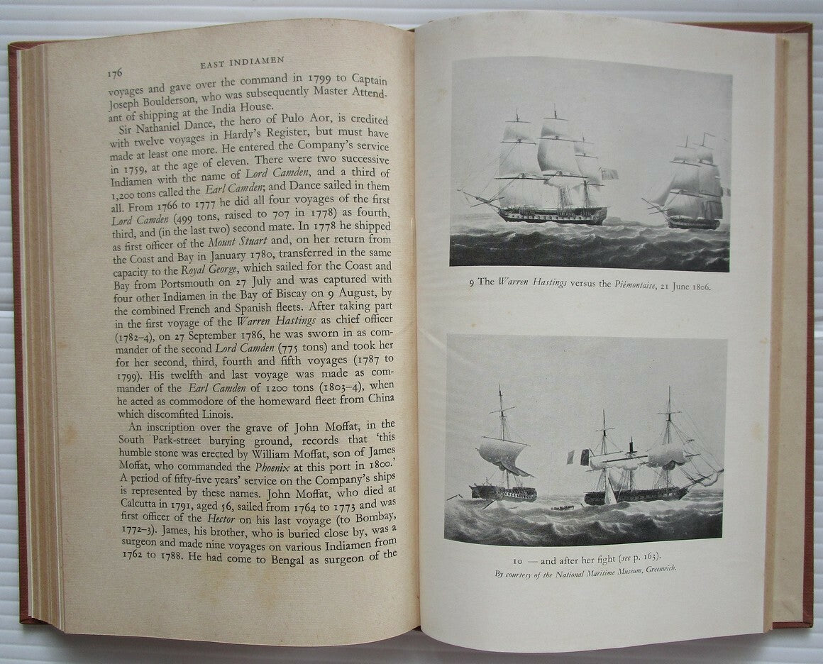 East Indiamen by Sir Evan Cotton 1949 HC 218pgs