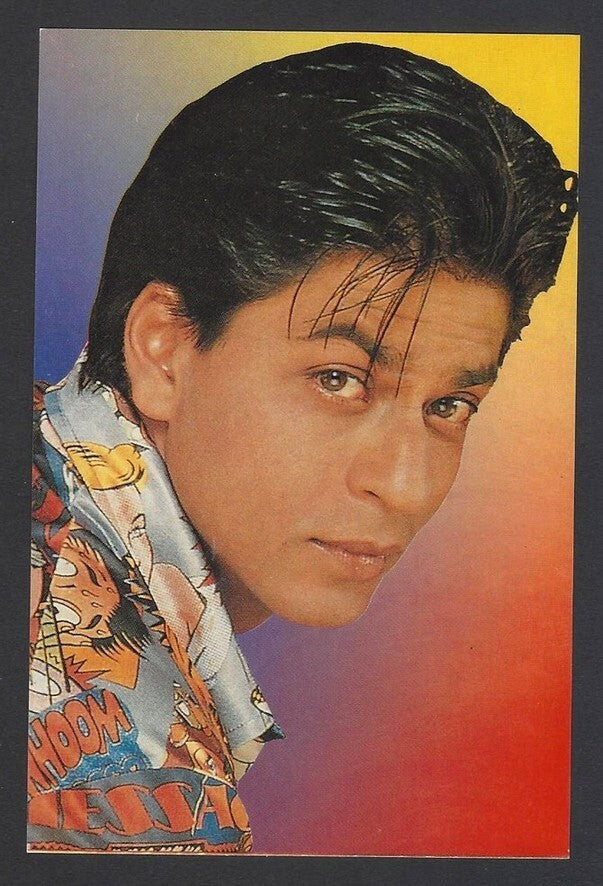 AOP India Bollywood vintage postcard SHAH RUKH KHAN